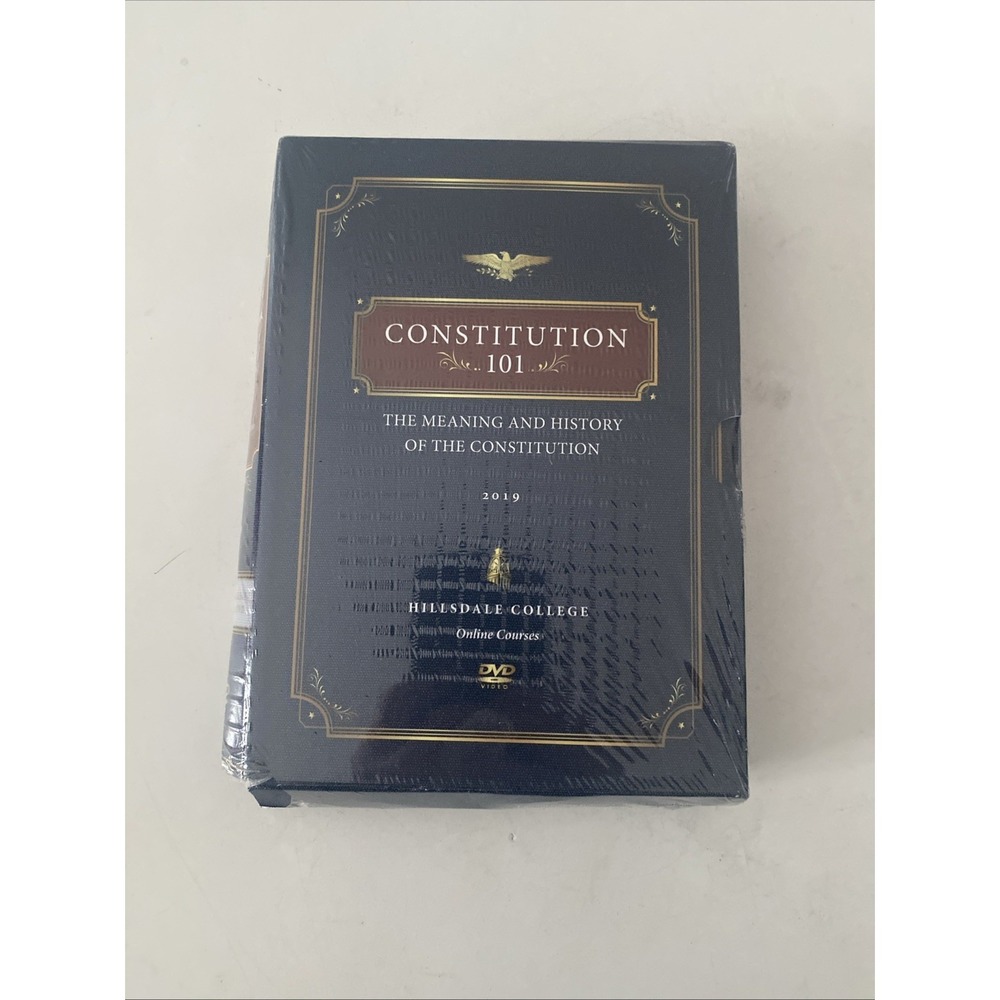 Hillsdale College United States Constitution 101 Course DVD Box Set New Sealed